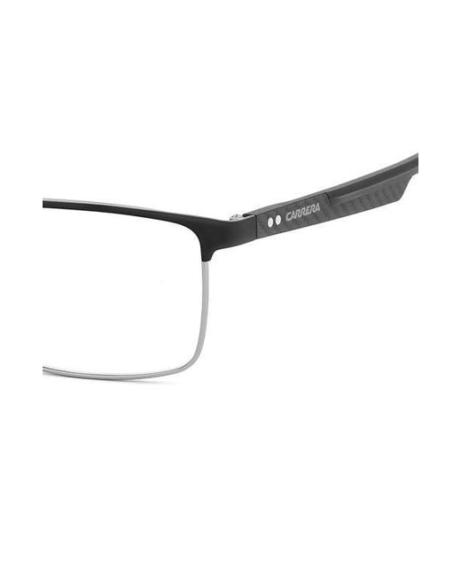 Carrera Metallic 55Mm Rectangular Optical Glasses for men
