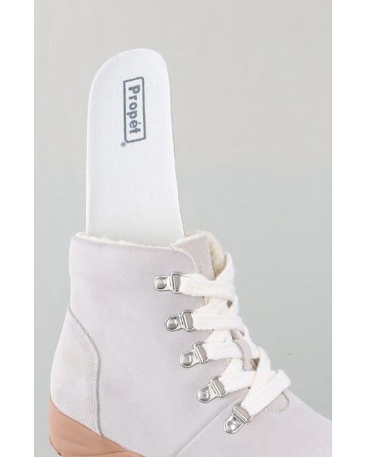Propet White Demi Bootie