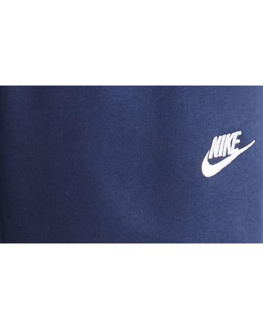 Nike Blue Sportswear Club Fleece Sweatpants for men