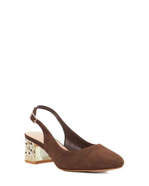 Dune Brown Catharine Slingback Pump