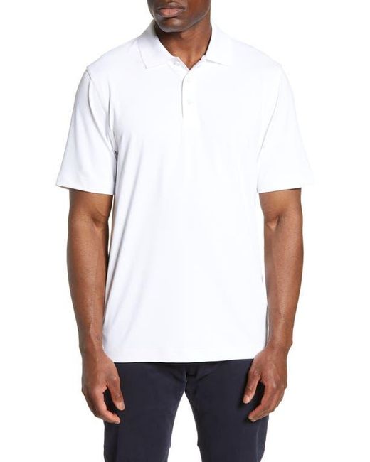 Cutter & Buck White Performance Polo for men