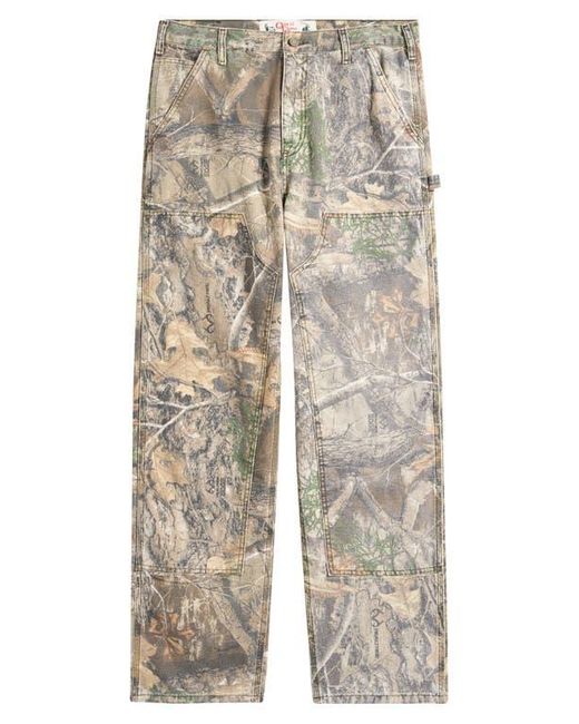 One Of These Days Natural Double Knee Pants for men