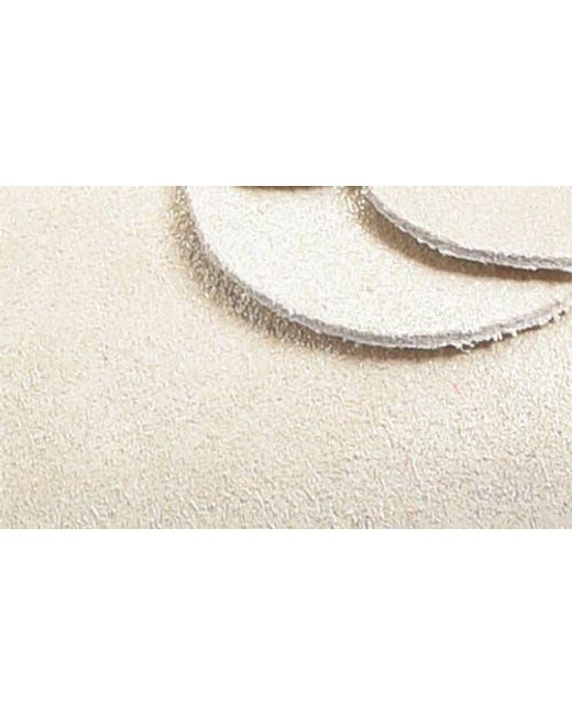 Børn Natural Petula Flower Embellished Flat
