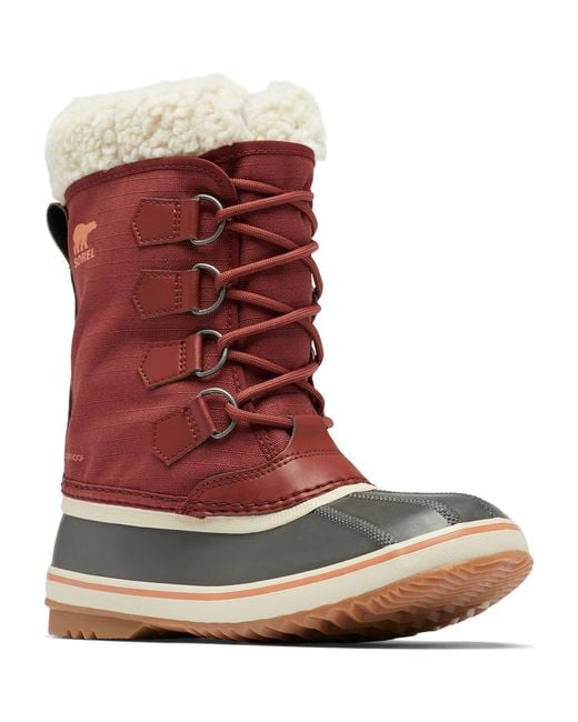 Sorel Brown Winter Carnival Waterproof Boot