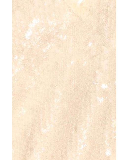 Ramy Brook Natural Delphina Sequin Top