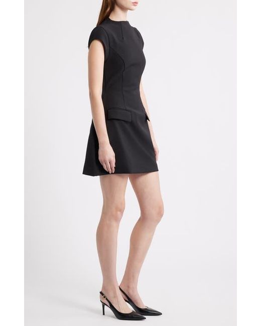 the ultimate muse cap sleeve mini dress black ODD MUSE ULTIMATE MUSE CAP SLEEVE MINI DRESS BLACK