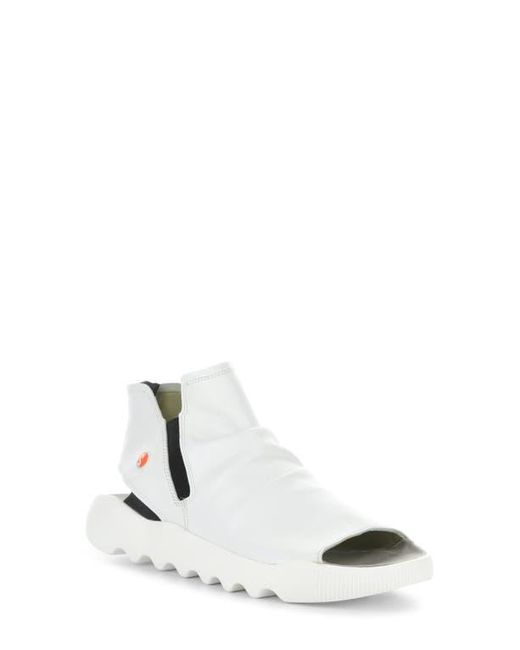 Softinos White Wish Platform Wedge Sandal
