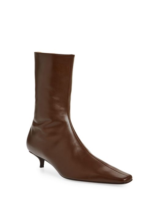 The Row Brown Shrimpton Ankle Boot