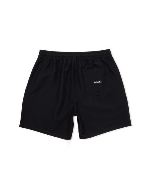 Hurley Black Icon Balboa Board Shorts for men