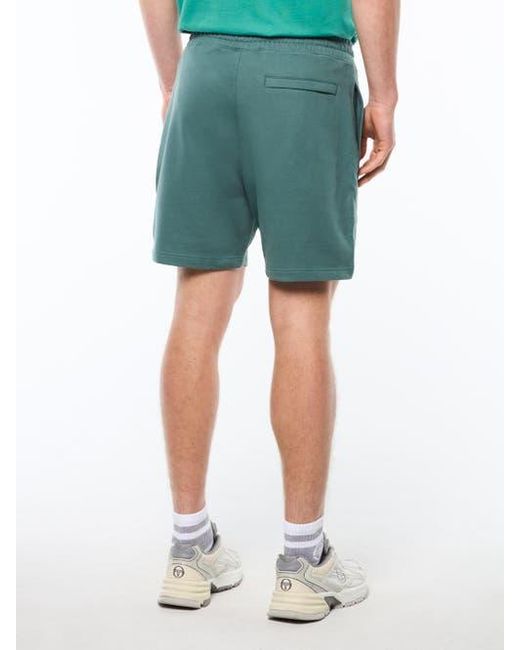 Sergio Tacchini Green Strisce Solid Short for men
