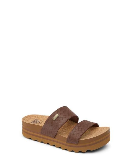 Reef Multicolor Cushion Vista Hi Slide Sandal