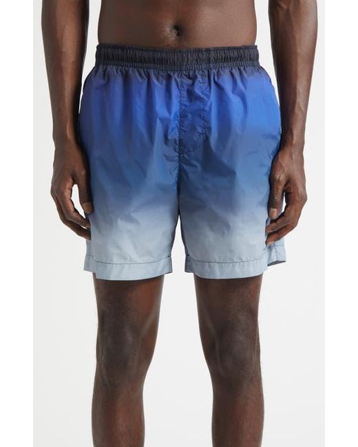 Givenchy Blue Long Swim Trunks for men