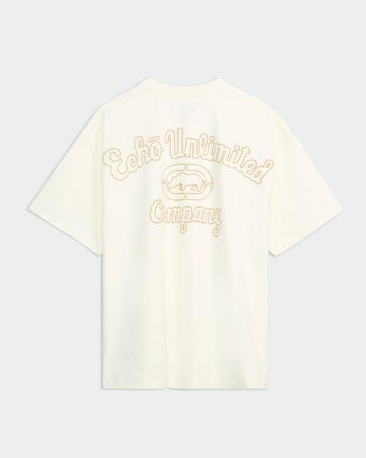 Ecko' Unltd White First String Tee for men