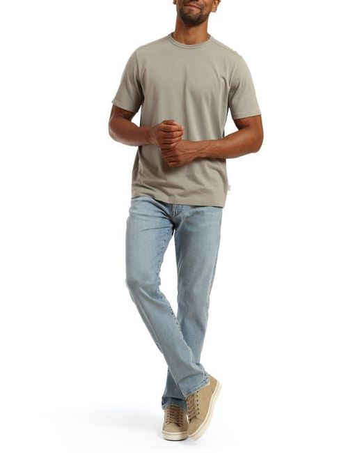 34 Heritage Blue Courage Straight Leg Jeans for men