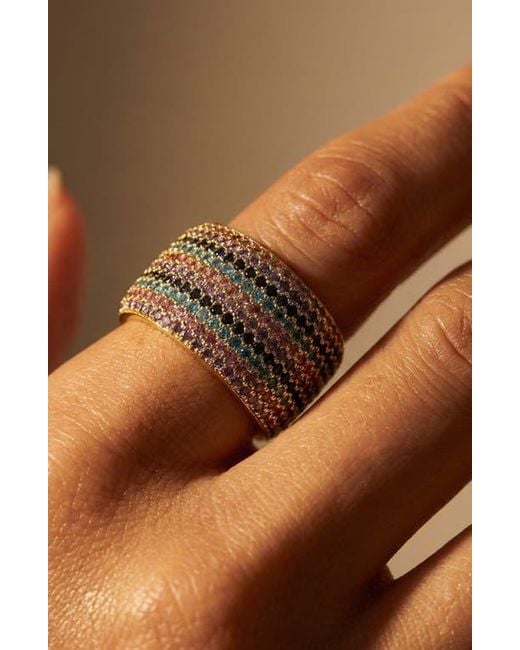 Native Gem White Billionaire Ring