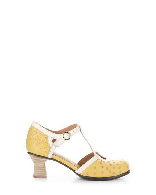 Fly London Metallic Blef T-Strap Pump