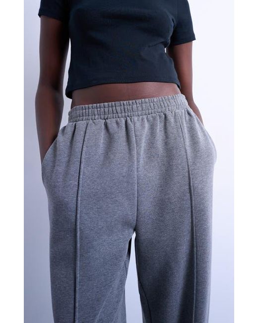 TOPSHOP Blue Pintuck Joggers