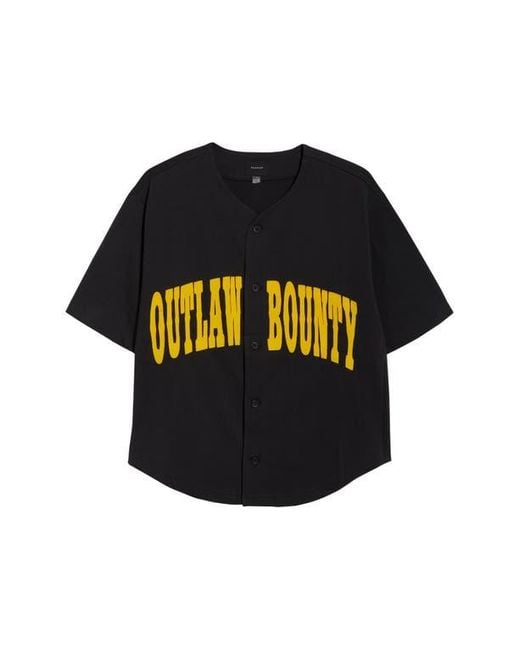 PacSun Black Bounty Baseball Jersey for men