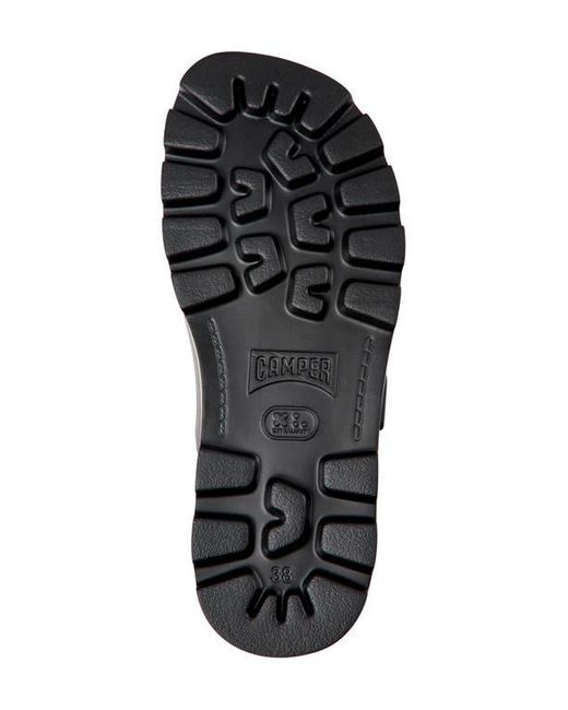 Camper Black Brutus Slide Sandal