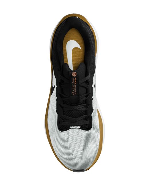 Nike Black Air Zoom Structure 25 Road Running Shoe for men