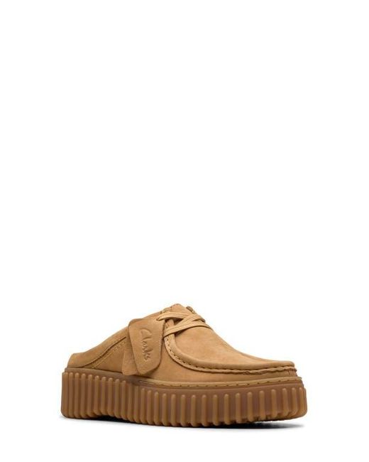 Clarks Brown Torhill Mule