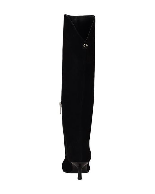 Guess Black Yania Pointed Toe Boot