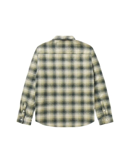 One Of These Days Gray San Marcos Plaid Flannel Button-up Shirt for men