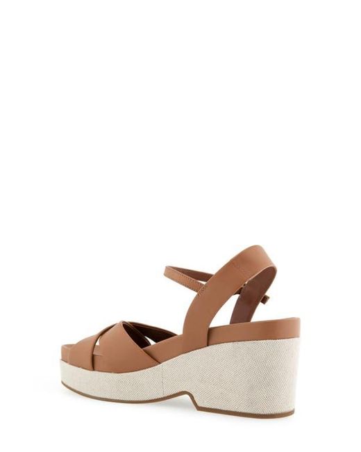 Aerosoles Brown Chabella Platform Sandal