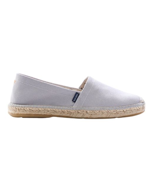 VISCATA Gray Sitges Canvas Espadrilles