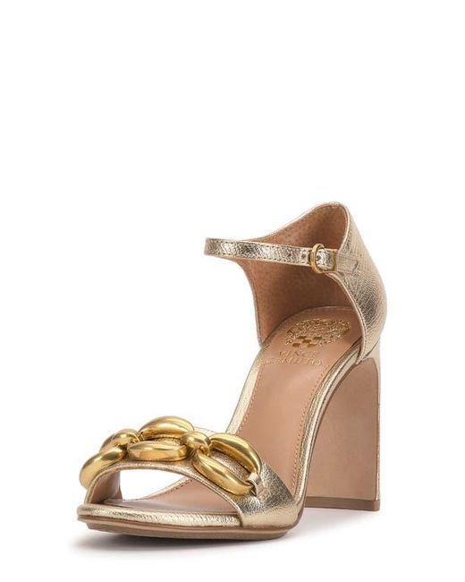 Vince Camuto Brown Aurelia Ankle Strap Sandal