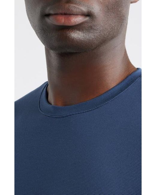 Zella Blue Dynamic Stripe T-Shirt for men