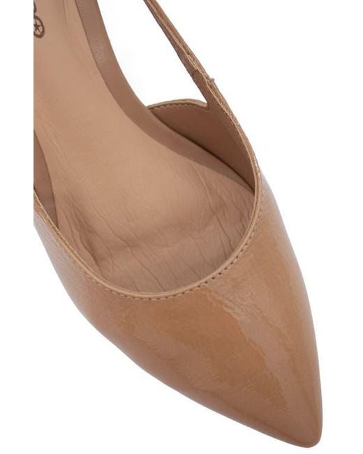 BOTTER Brown Botolivia Legacy Pointed Toe Slingback Pump