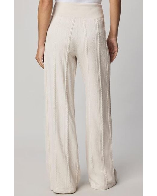 Splendid Multicolor Cable Drawstring Wide Leg Pants
