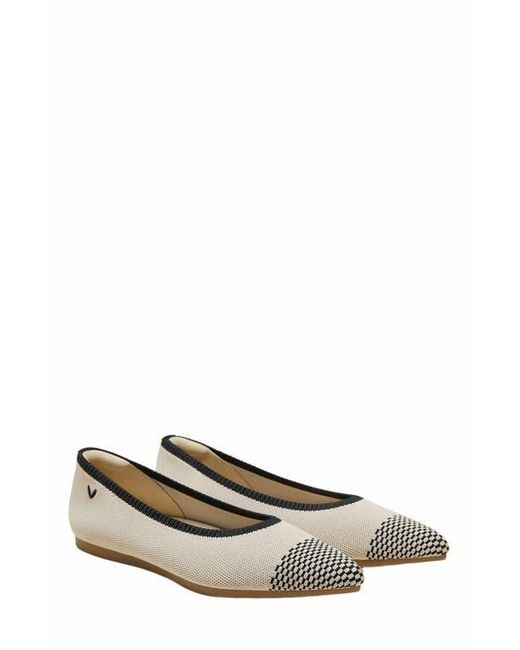 VIVAIA Multicolor Pointed-Toe Ballet Flats