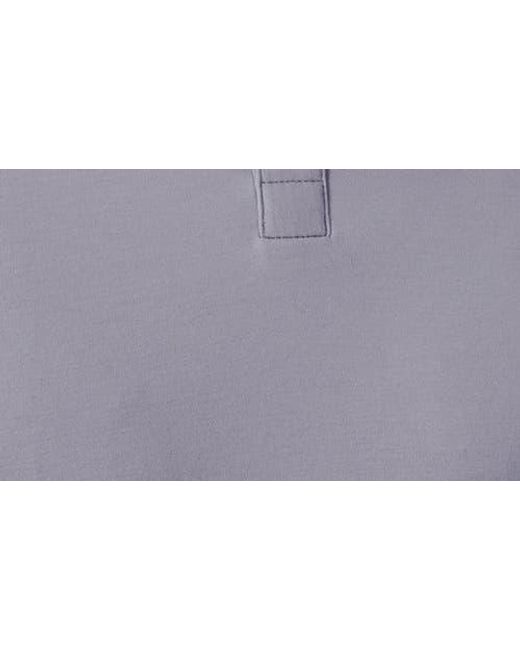 Robert Barakett Gray Georgia Short Sleeve Pima Cotton Polo for men