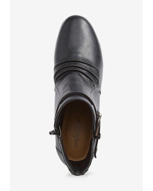 Comfortview Black The Juniper Bootie