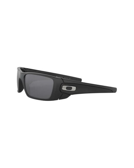 Oakley Gray Fuel Cell 60Mm Rectangular Sunglasses for men