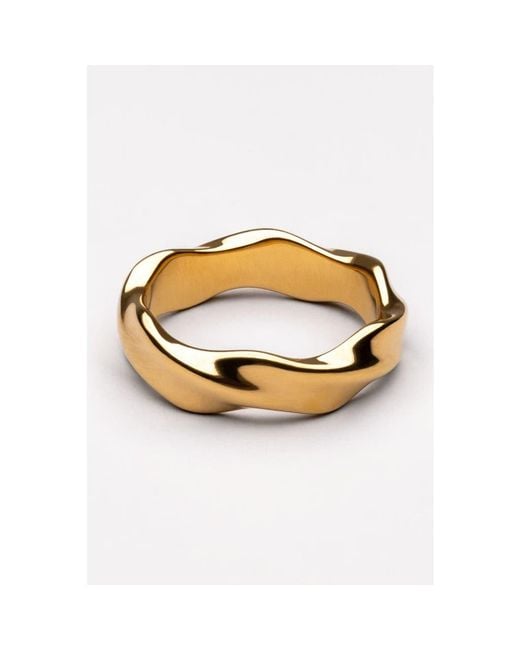 Atolea Metallic Dune Ring