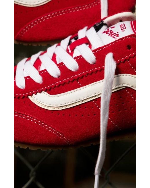 Vans Red Super Lowpro Sneaker