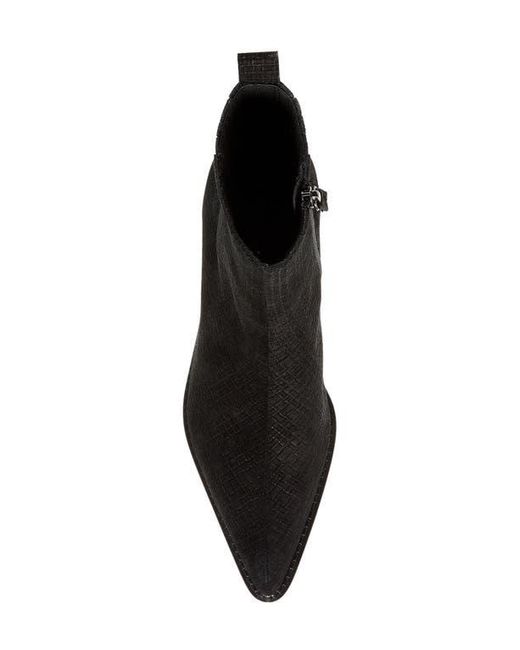 Kelsi Dagger Brooklyn Black Milly Pointed Toe Bootie