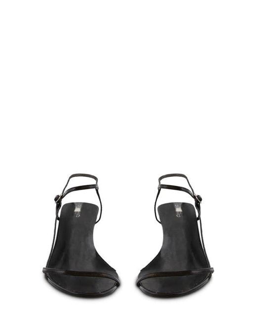Tony Bianco Black Caprice Ankle Strap Sandal