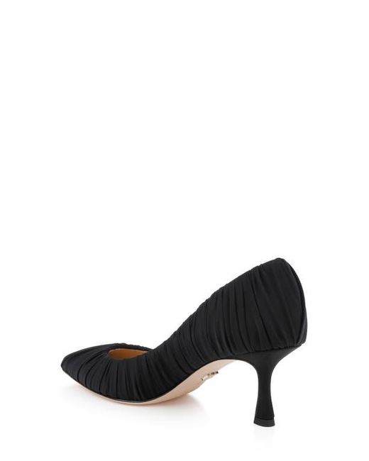 Badgley Mischka Black Verity Pointed Toe Pump