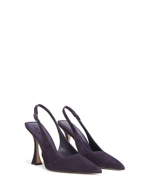 Sam Edelman Blue Odette Pointed Toe Slingback Pump
