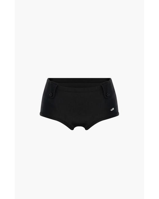 Oddli Black Mini Swim Short