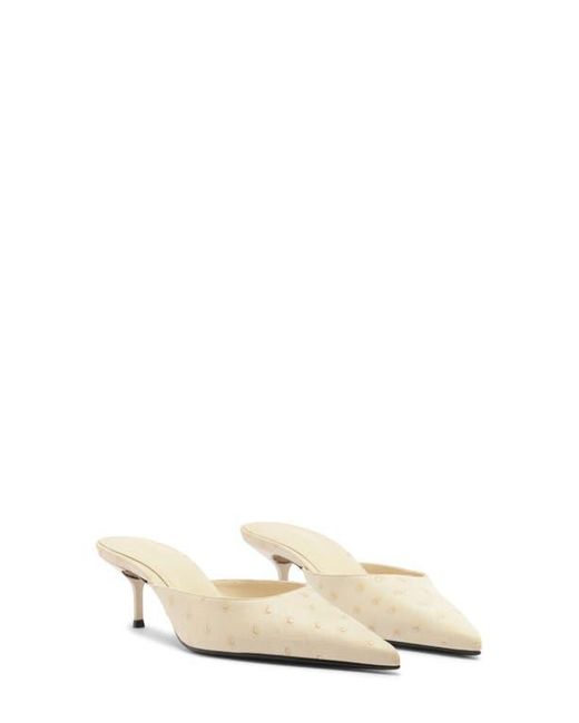 SCHUTZ SHOES Natural Julie Pointed Toe Mule