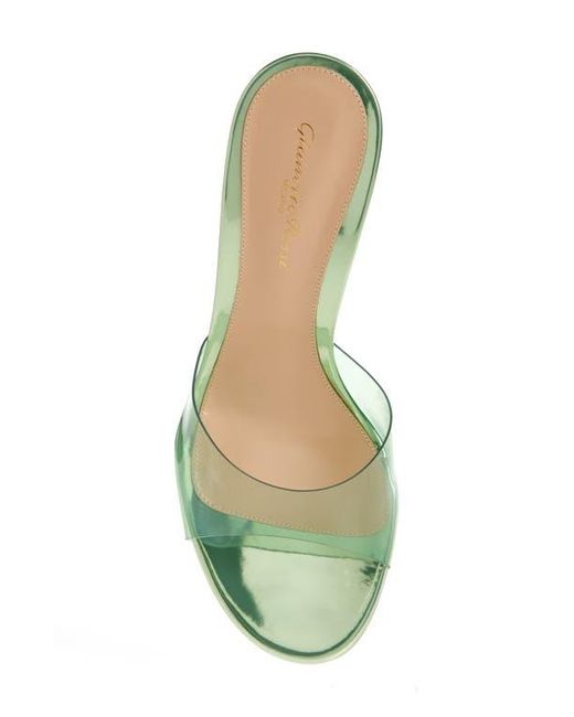 Gianvito Rossi Green Sofia 70 Mule