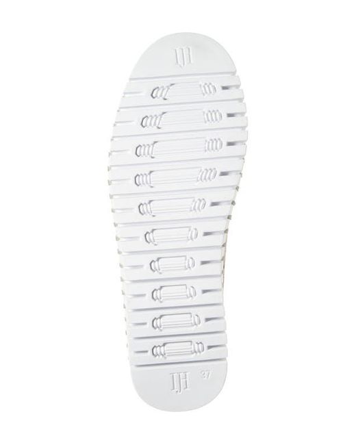 Ilse Jacobsen Gray Tulipu Perforated Slip-On Sneaker