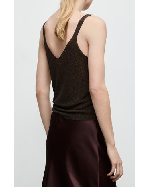 Mango Black Sweater Tank