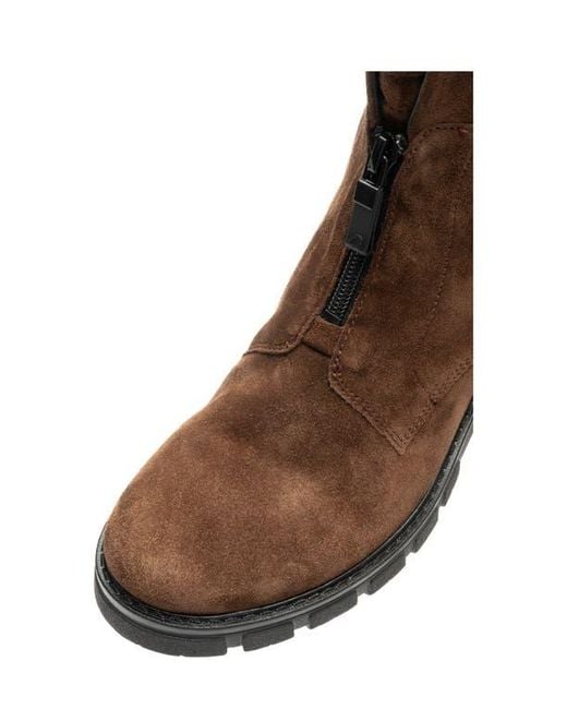 Ara Brown Deon Leather Bootie