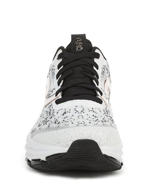 Ryka White Dedicate Xtra Lx Walking Sneaker